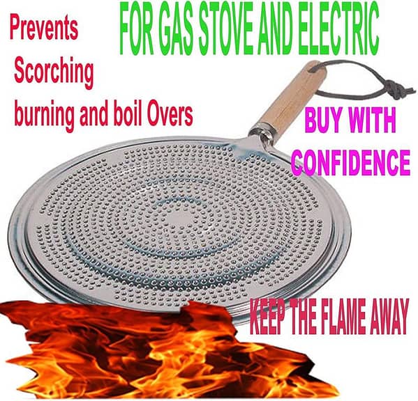 Heat Diffuser for Gas and Electric Ranges by Heat Diffuser Brand (model unspecified)