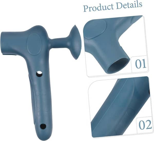 2pcs Silicone Door Stop Wall Bumpers for Knobs and Handles