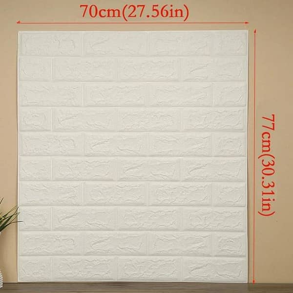 Self-Adhesive PE Foam Brick Wall Sheet