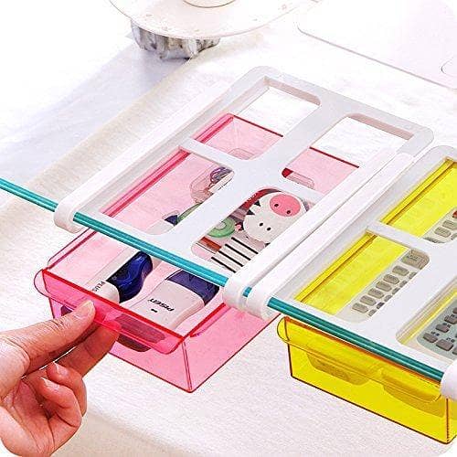Fridge Organizer Drawer by [Brand] – Large Capacity Refrigerator Storage Drawer with Sliding Design