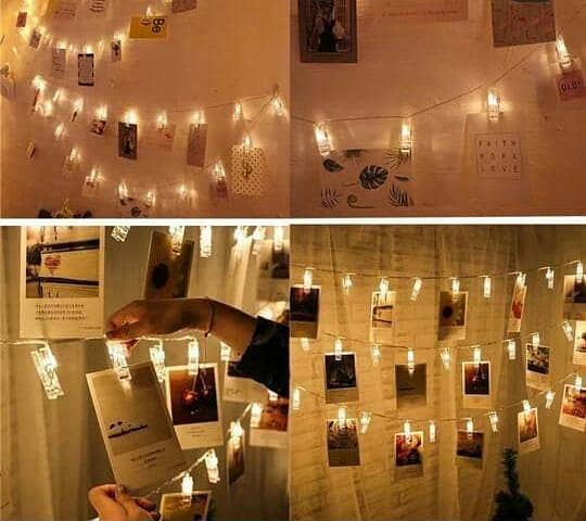 LED Decorative Light Chain for Girls’ Bedrooms