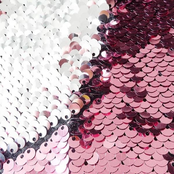 Glitter Mermaid Gift Sequin Throw Pillow, Two-Color Square Reversible Sequins Decorative Cushions