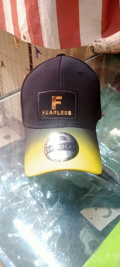 fearless two tone cap