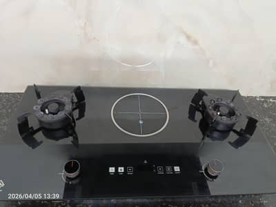 gas+ electric hob for sell