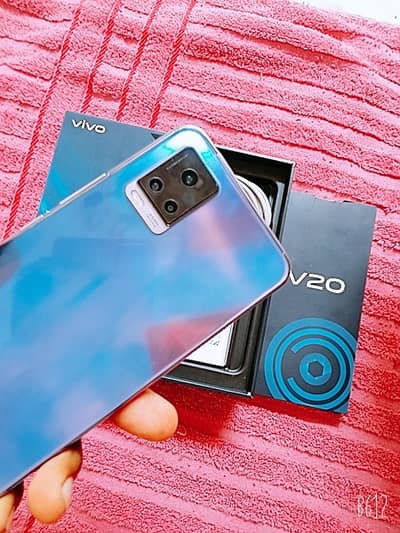 vivo v 20 8GB RAM 128 GB storage PTA approved for sale. 0325=3982=953