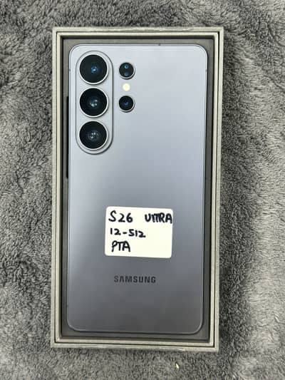 SAMSUNG GALAXY S26 ULTRA 12/512 PTA APPROVED