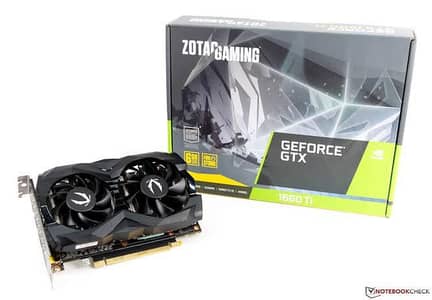 Nvidia GTX 1660Ti  with box