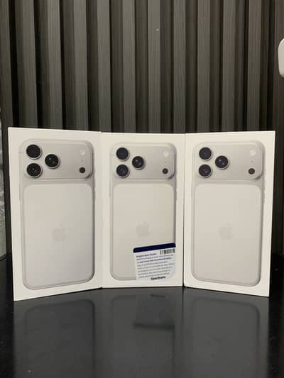 Iphone 17 pro max jv 256gb non active box pack