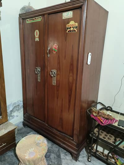 Steel Almari standard size 2 doors