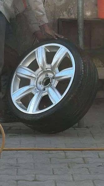 20 inch Rims and Tyres original from Bentley GT in mint condition