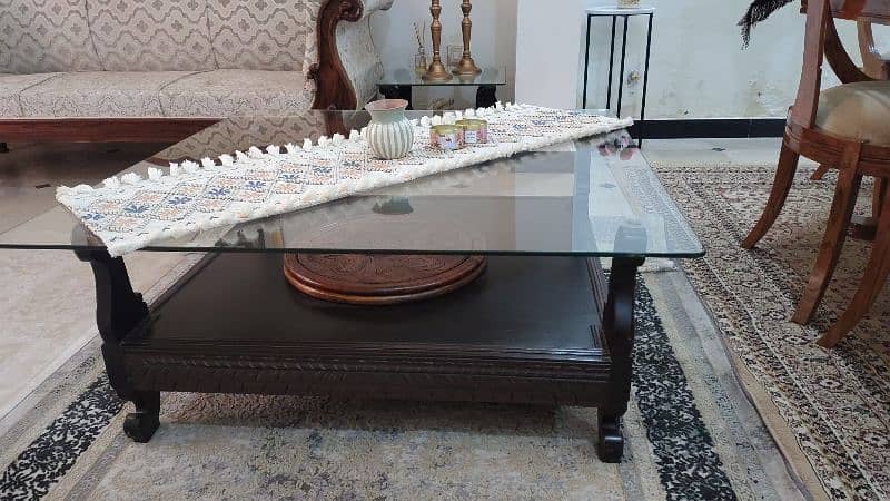 7 Seater sofa  and coffe table 5