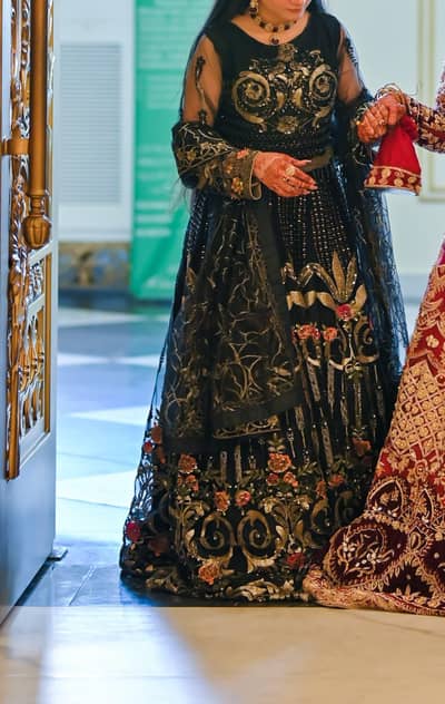 Maryam's festive collection floral maxi