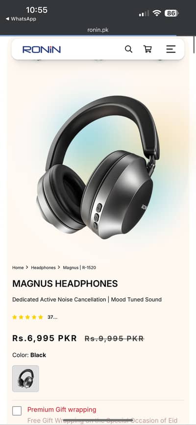 Ronin Magnus Headphones