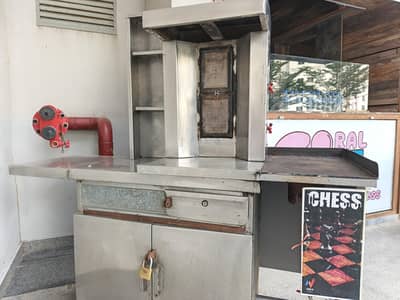 Shawarma Counter new condition