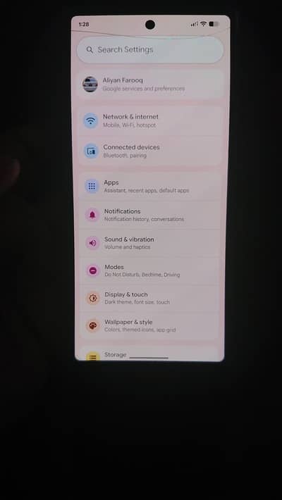 Google pixel 7a with original charger for sale. contact no 03185600507