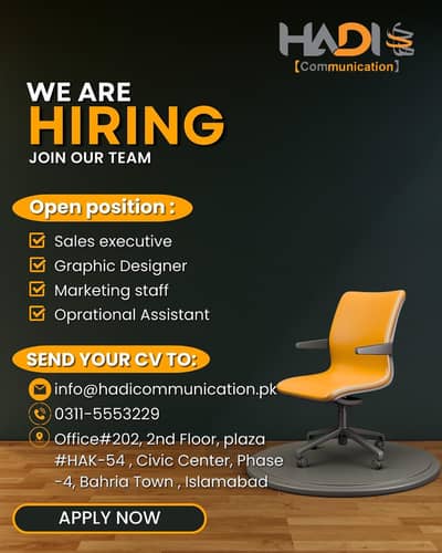 Sales & Marketing Executive Required