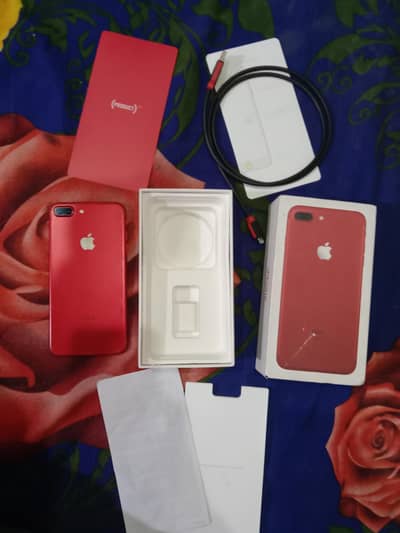iphone 7 plus 256GB Official PTA for sale with Box (0328-6498423)