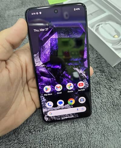 Google pixel8  8GB RAM 128 GB Pta Approved storage . 0325=3982=953
