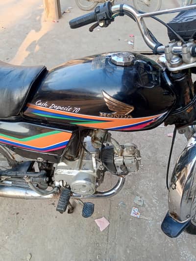 Honda CD70 ,Perfect engine,  Biometric on the spot