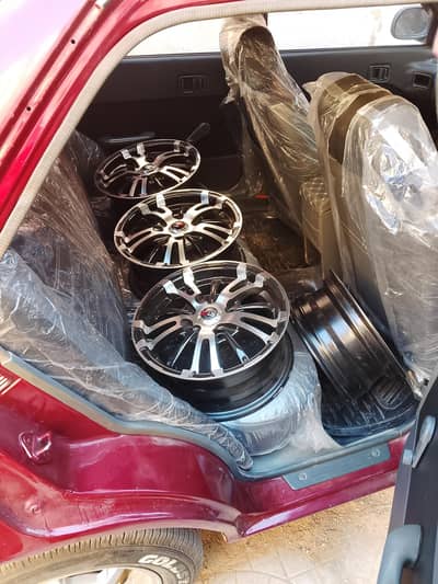 Alloy Rims (13) Size {114} PCD Arjunt SALE (03164556484) Call