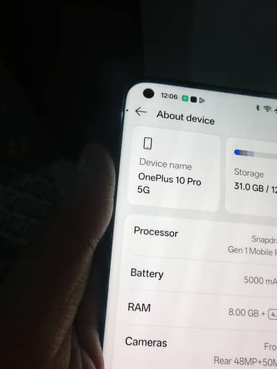 One Plus 10 Pro 5G Snapdragon 8 Gen 1 All Okay