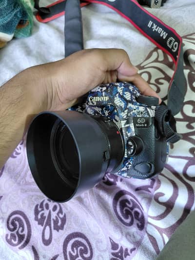 Canon 6D Mark ii 2 with 50mm 1.8 STM Lens also in Multan