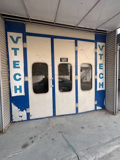 Used imported paint booth for sale