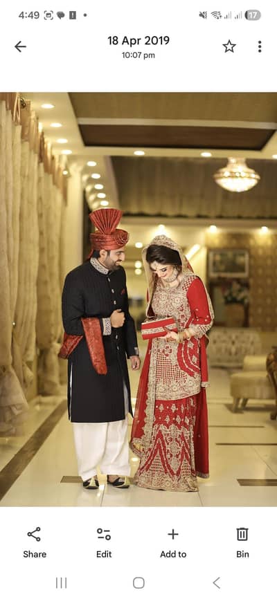 Bridal dress/ bridal lehnga / barat dress/ walima dress