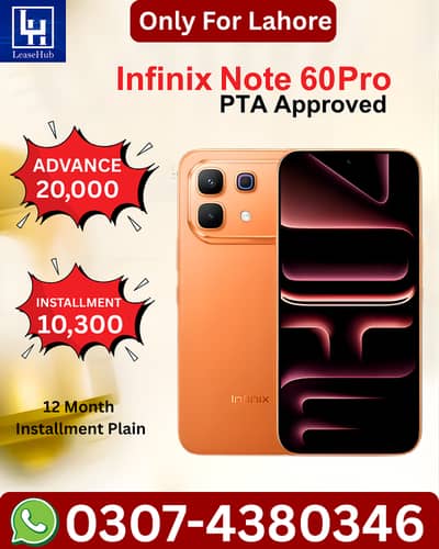 Infinix Note 60 Pro On Easy Installment Plan