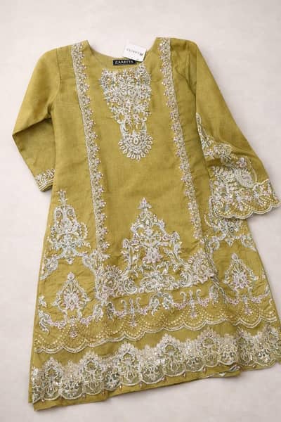 Zariya Embroidered Dress Stylish & Premium Quality Suit