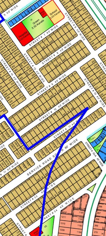 10 Marla Plot For Sale In D Block Top City1 Islamabad