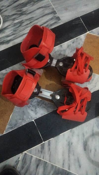 Scating Shoes Kids 4 wheel 2 Sets