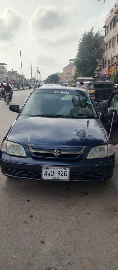 SUZUKI CULTUS 2012 GENUINE COLOR KARAK ENGIÑE euro2