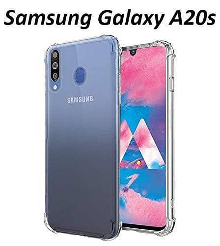 Clear Soft Silicone Case for Samsung Galaxy A20s