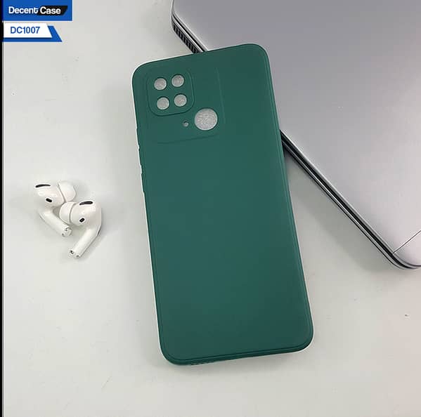 Liquid Silicone Soft Case for Xiaomi Redmi 10C with Camera Protection