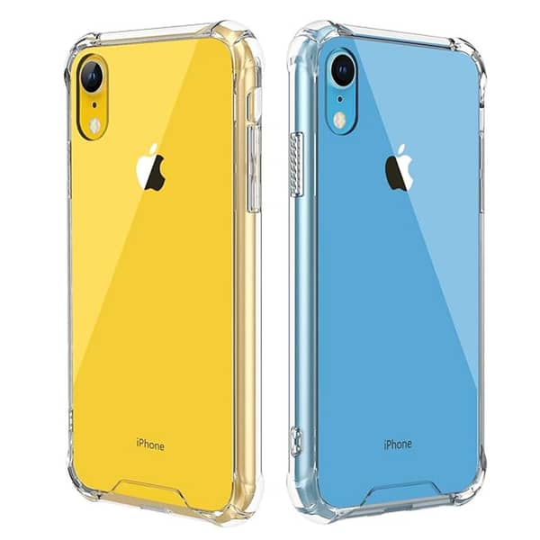 Soft Silicone Crystal Clear Case for iPhone XR