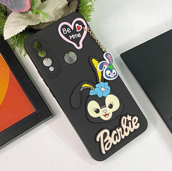 Huawei Y9 Prime 2019 3D Cartoon Case for Girls with Camera Protection