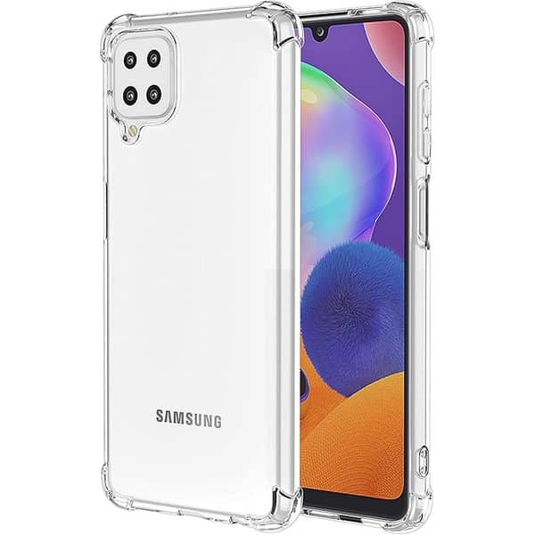 Clear Soft Silicone Case for Samsung Galaxy A12