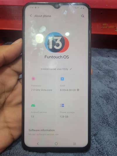 Vivo Y33s mobile phone