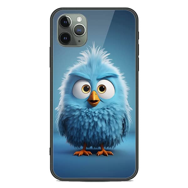 Premium Printed Glass Bumper Case for iPhone 11 Pro Max - Shock Proof Design