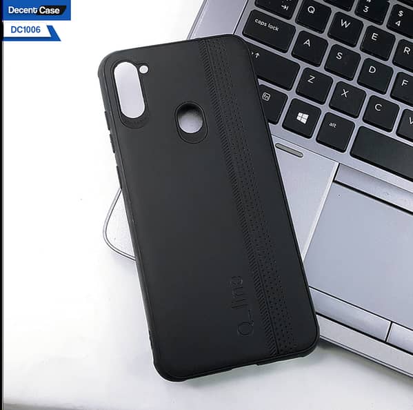 Samsung Galaxy A11 Classic Textured Leather Case with Soft Edges