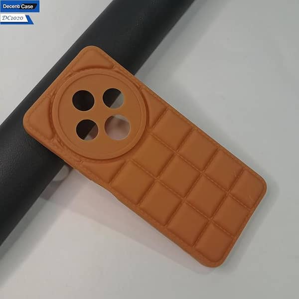 Soft Silicone Case for Xiaomi Redmi A4 - Cubes Puffer Design