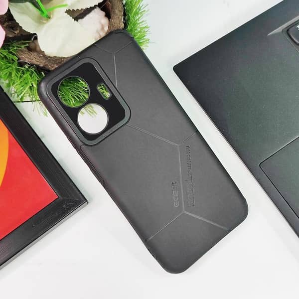 Soft Leather Shockproof Case for Vivo S15e with Camera Protection