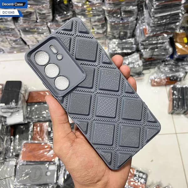 Gray 3D Stylish Phone Case for Realme C75 with Camera Protection