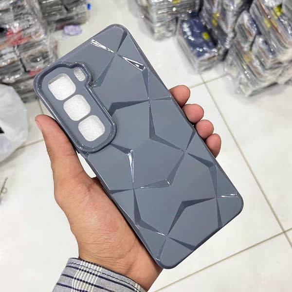 Tecno Spark 40 Pro Premium Woven Design Anti-Slip Protection Case