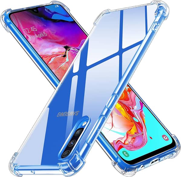 Clear Soft Silicone Case for Samsung Galaxy A70