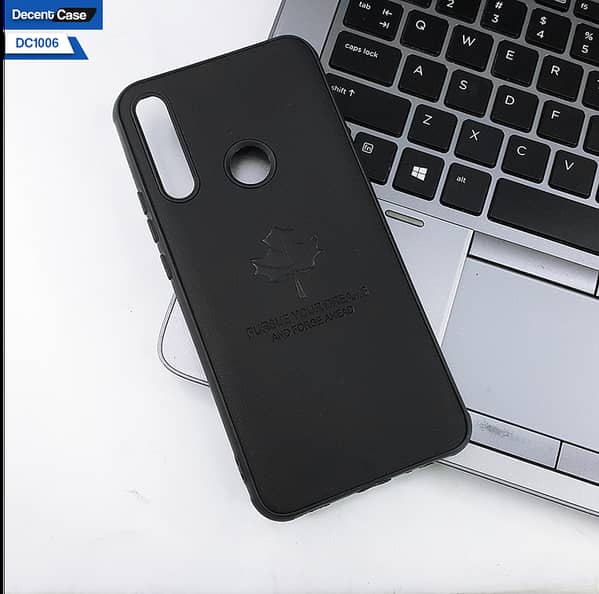 Huawei Honor 9X Leather Texture Shockproof Case with Soft Edges