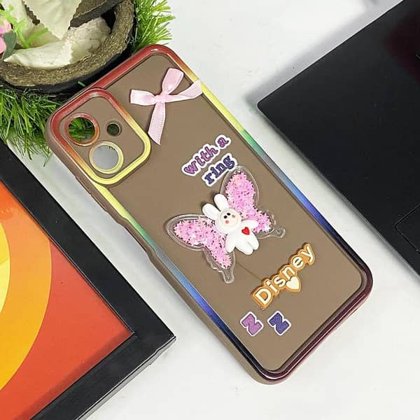 Cute 3D Cartoon Case for Samsung Galaxy A06 - Designed for Girls