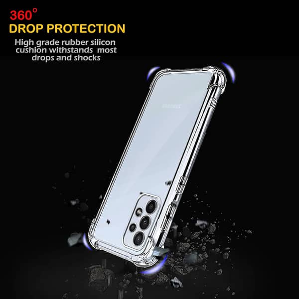 Clear Soft Silicone Case for Samsung Galaxy A23