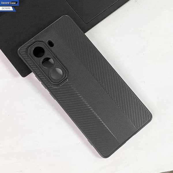 Infinix Hot 50 Pro Plus Slim Fit Back Cover - Black